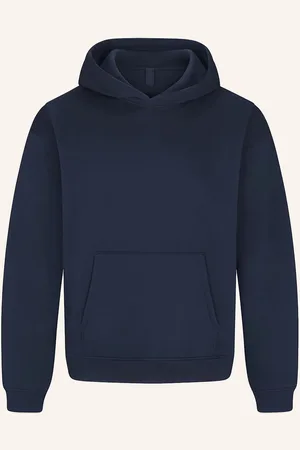 SKIMS Pohodlná Domácí Mikina S Kapucí Fleece Lounge