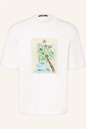 Jacquemus Tričko Le Tshirt Marino bílá