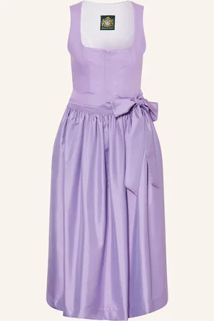 Hammerschmid Dirndl Plattensee světle fialová bílá