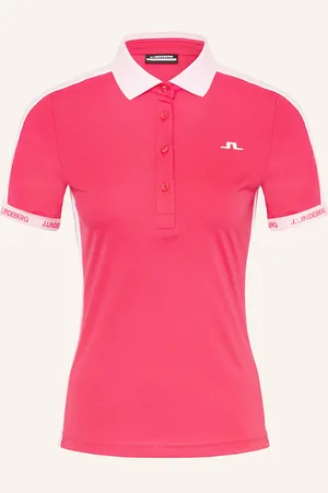 J Lindeberg Funkční Polokošile růžová růžová