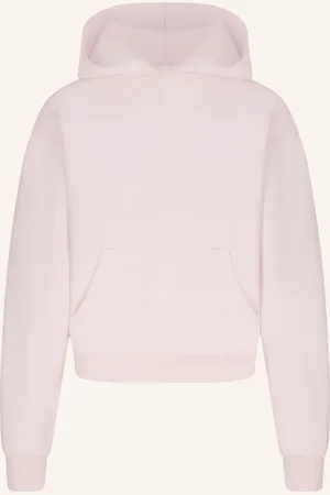SKIMS Pohodlná Domácí Mikina S Kapucí Cotton-Fleece