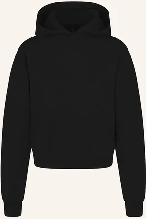 SKIMS Pohodlná Domácí Mikina S Kapucí Cotton-Fleece