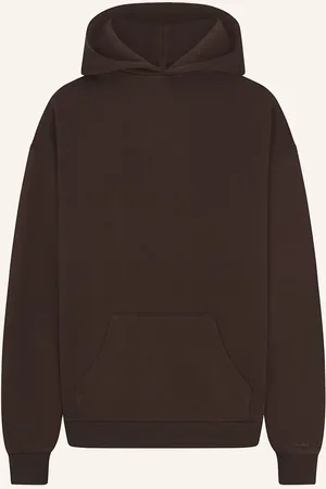 SKIMS Pohodlná Domácí Mikina S Kapucí Boyfriend Fleece