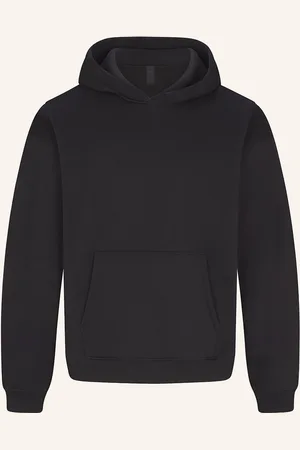 SKIMS Pohodlná Domácí Mikina S Kapucí Fleece Lounge