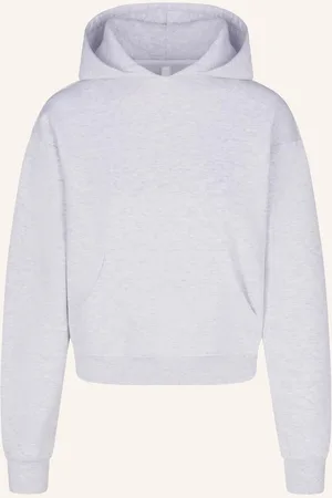 SKIMS Pohodlná Domácí Mikina S Kapucí Cotton-Fleece