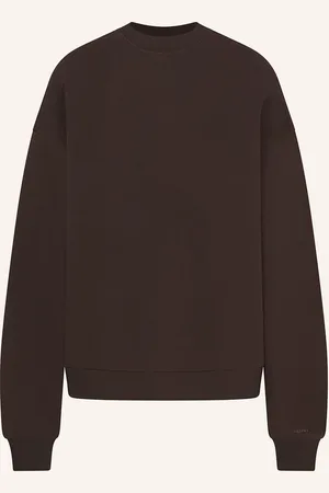 SKIMS Pohodlná Domácí Mikina Boyfriend Fleece