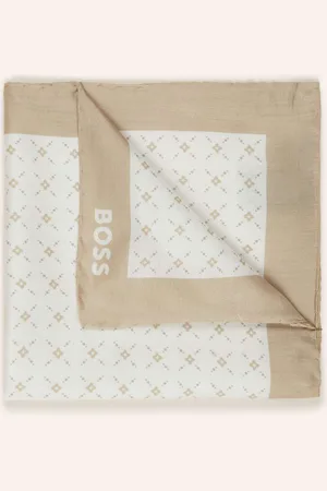 HUGO BOSS Kapesníček Do Náprsní Kapsy béžová režná