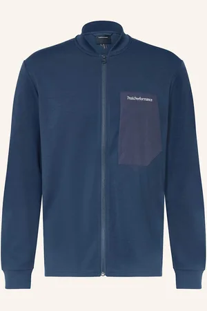 Peak Performance Bunda Midlayer tmavě modrá