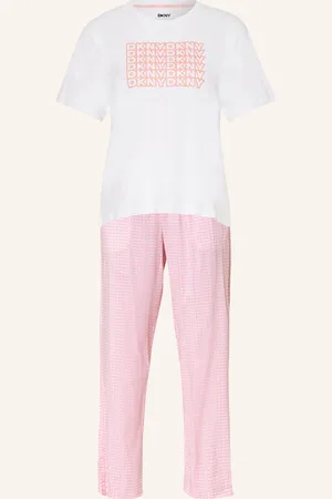 DKNY Pyžamo A New Era krémová lososová