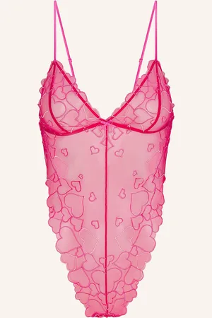SKIMS String Body Embroidered Tulle