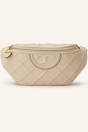 Tory Burch Ledvinka Fleming krémová