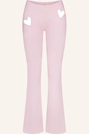SKIMS Pohodlné Domácí Kalhoty Cotton Jersey