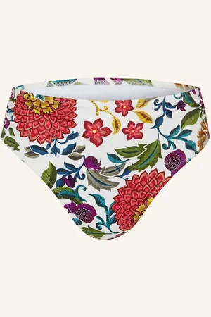 Lidea High Waist Bikinové Kalhotky Eden Oasis bílá zelená fialová