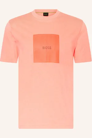 HUGO BOSS Tričko Logo oranžová