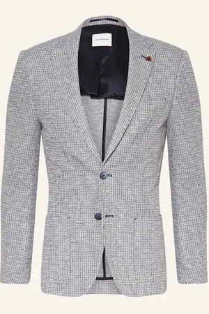 Roy Robson Sako Slim Fit tmavě modrá šedá světle šedá