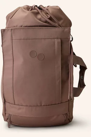 PinqPonq Batoh Blok Medium S Přihrádkou Na Laptop hnědá