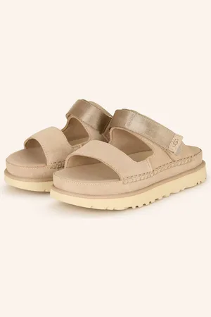 UGG Pantofle Goldenstar Glide světle hnědá
