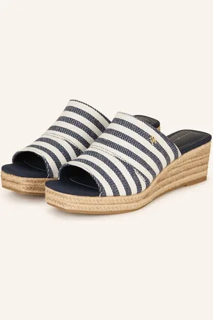Tommy Hilfiger Boty Na Klínku tmavě modrá režná