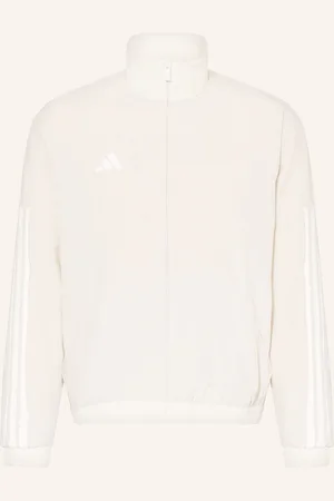 adidas Tréninková Bunda House Of Tiro Woven krémová bílá
