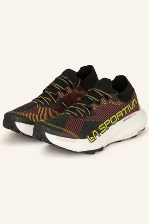 La Sportiva Trailové Boty Prodigio černá červená žlutá