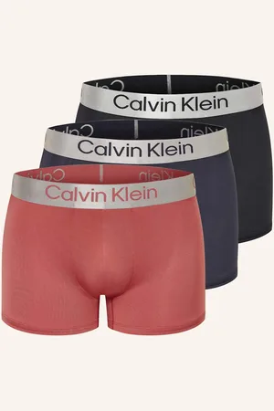 Calvin Klein Boxerky Micro Stretch, 3 Kusy V Balení černá tmavě modrá růžová