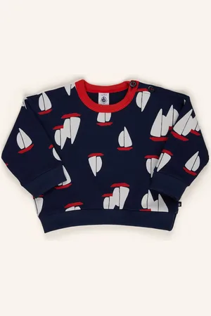Petit Bateau Mikina tmavě modrá