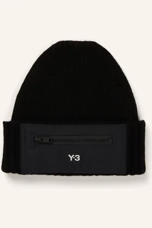 Y-3 Čepice Ny černá