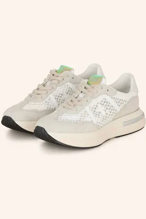Premiata Sneakersy Cassie bílá krémová