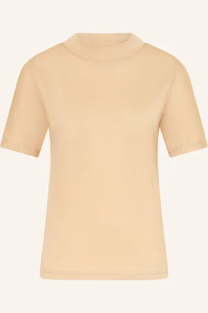Knowledge Cotton Apparal Tričko Dynamic Wool 175 Z Merino Vlny světle hnědá
