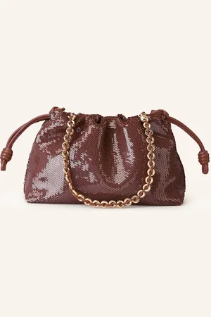Loewe Kabelka Přes Rameno Flamenco Medium hnědá