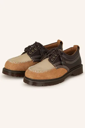 Dr. Martens Šněrovací Boty Lowell světle hnědá tmavě hnědá hnědá