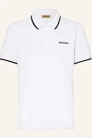 Woolrich Polokošile Z Piké Monterey bílá