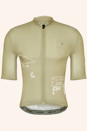 Cafe du Cycliste Café Du Cycliste Cyklistický Dres Eze olivová