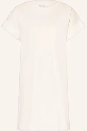 Schiesser Noční Košile Casual Nightwear bílá