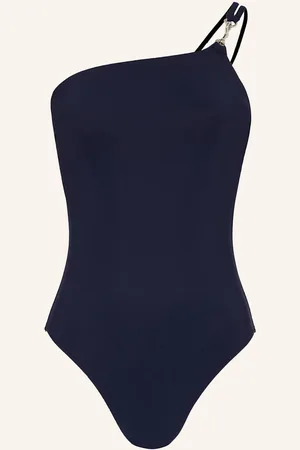 Tory Burch Plavky S Jedním Ramínkem tmavě modrá