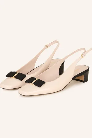 Salvatore Ferragamo Slingpumps S Otevřenou Patou