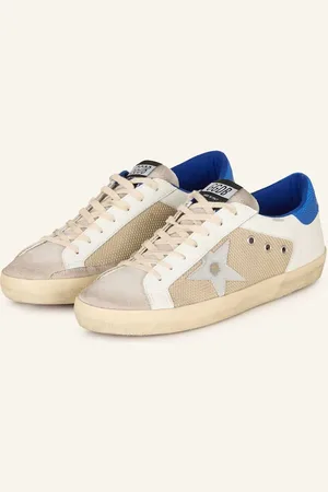 Golden Goose Sneakersy Super-Star bílá modrá béžová