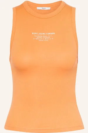 Pepe Jeans Top Viv tmavě oranžová