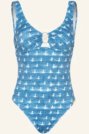 Watercult Plavky Urban Indigo modrá bílá