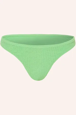Seafolly Basic Bikinové Kalhotky Sea Dive světle zelená