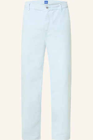 Hugo Blue Cargo Kalhoty Getro Regular Fit tmavě modrá