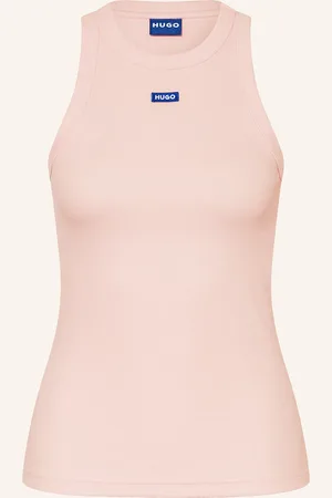 Hugo Blue Top Easy Tank světle růžová