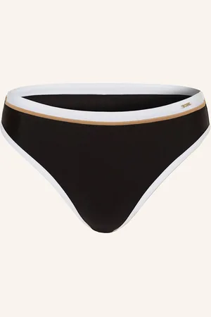 HUGO BOSS Basic Bikinové Kalhotky Codes černá bílá