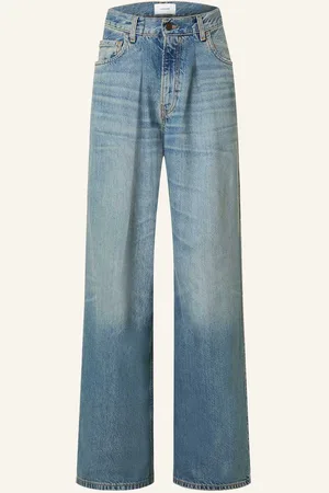 haikure Wide Leg Džíny Candy Blue