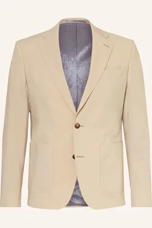 Sand Oblekové Sako Extra Slim Fit