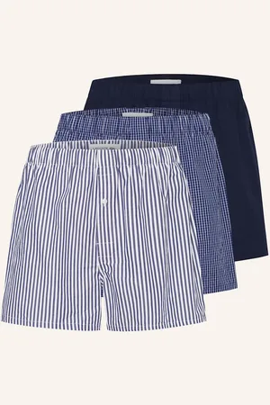 Lacoste Boxerky, 3 Kusy V Balení tmavě modrá bílá