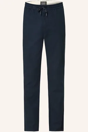 Scotch&Soda Chino Kalhoty Warren Regular Straight Fit tmavě modrá
