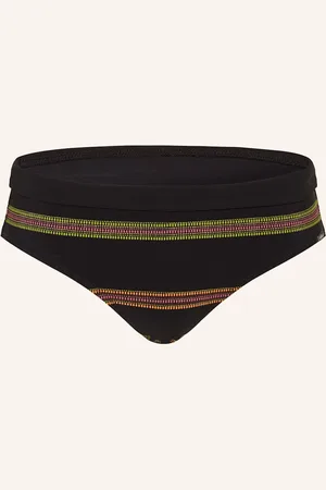 Lidea Basic Bikinové Kalhotky New Mexico černá oranžová zelená