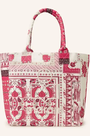 Isabel Marant Shopper Yenky Small bílá růžová šedá