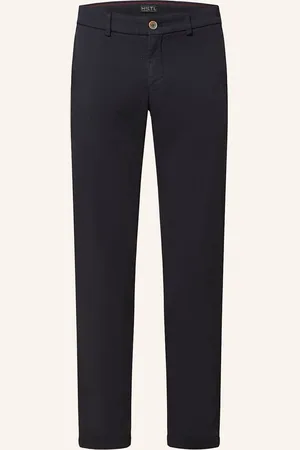 Hiltl Chino Kalhoty Slim Fit tmavě modrá